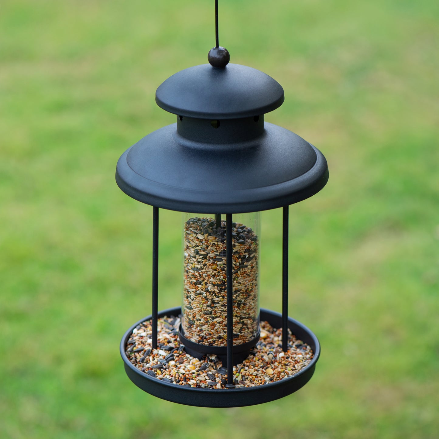 Birdream Bird Feeder Outdoor Hanging for Metal Bird Feeder Palace Shaped Wild Bird Feeders for Garden Yard Outside Decoration